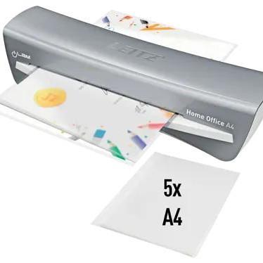 Laminator Leitz iLAM A4 Home Office, gri, 