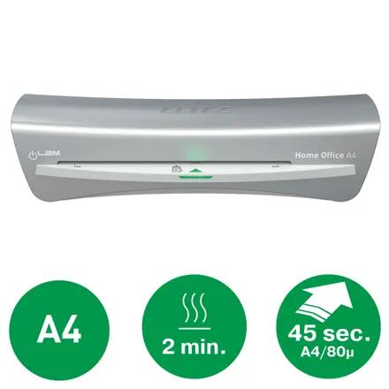 Laminator Leitz iLAM A4 Home Office, gri, 