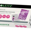 Folie Leitz MINI pentru laminare la cald, 54x86, 125 mic., 100buc/set, 
