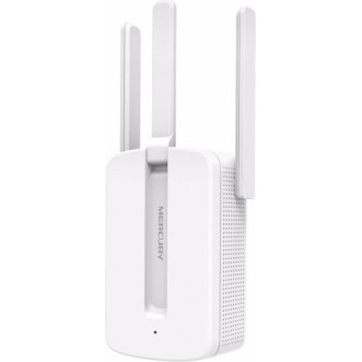 RANGE EXTENDER MERCUSYS wireless, 300 Mbps, antena externa x 3, 2.4 GHz, 45506250 