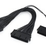 CABLU alimentare GEMBIRD, adaptor Molex 24 pin la 2 x Molex 24 pin, 0.3m, 