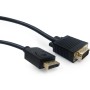 CABLU video GEMBIRD, adaptor DisplayPort (T) la VGA (T), 1.8m, rezolutie maxima QXGA (2048 x 1536) la 60Hz, negru, 