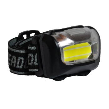 LANTERNA LED SPACER headlamp (3W COB)  high power/low power/strobe/off, battery:3 x AAA 