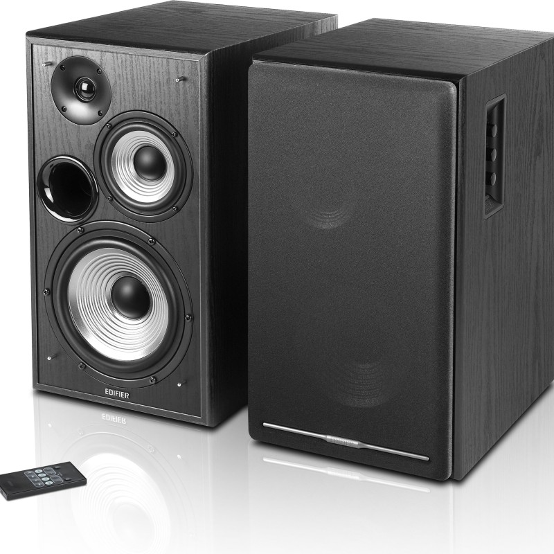 BOXE EDIFIER 2.0, RMS: 136W (2 x 14W, 2 x 14W, 2 x 40W), bluetooth 5.1, telecomanda wireless, volum, bass, treble, sub-out, black,