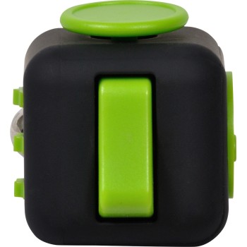 CUB ANTISTRES SPACER, FIDGET, black cu butoane green, 