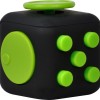 CUB ANTISTRES SPACER, FIDGET, black cu butoane green, 