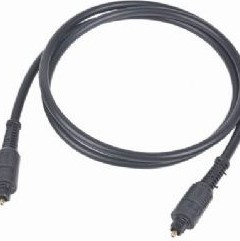 CABLU audio GEMBIRD Toslink Optic (pt. conexiune optica intre BLU-Ray si echipamentul audio), 2m, black, 