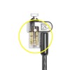 CABLU securitate KENSINGTON pt. notebook slot standard, cheie standard,conectare directa,1.5m, cablu otel ultra-carbon,permite pivotare si rotire, 