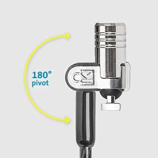 CABLU securitate KENSINGTON pt. notebook slot standard, cheie standard,conectare directa,1.5m, cablu otel ultra-carbon,permite pivotare si rotire, 