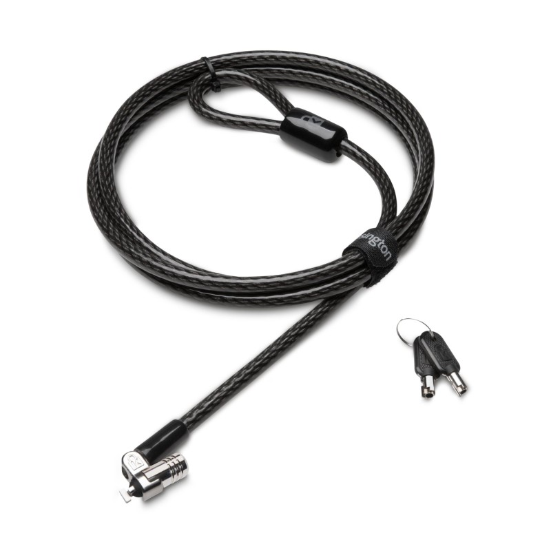 CABLU securitate KENSINGTON pt. notebook slot standard, cheie standard,conectare directa,1.5m, cablu otel ultra-carbon,permite pivotare si rotire, 