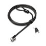 CABLU securitate KENSINGTON pt. notebook slot standard, cheie standard,conectare directa,1.5m, cablu otel ultra-carbon,permite pivotare si rotire, 