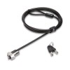 CABLU securitate KENSINGTON pt. notebook slot Nano, cheie standard, conectare directa,1.8m, cablu otel carbon, 5mm, permite pivotare si rotire cablu, 