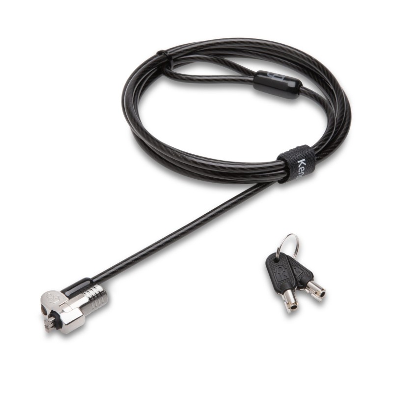 CABLU securitate KENSINGTON pt. notebook slot Nano, cheie standard, conectare directa,1.8m, cablu otel carbon, 5mm, permite pivotare si rotire cablu, 