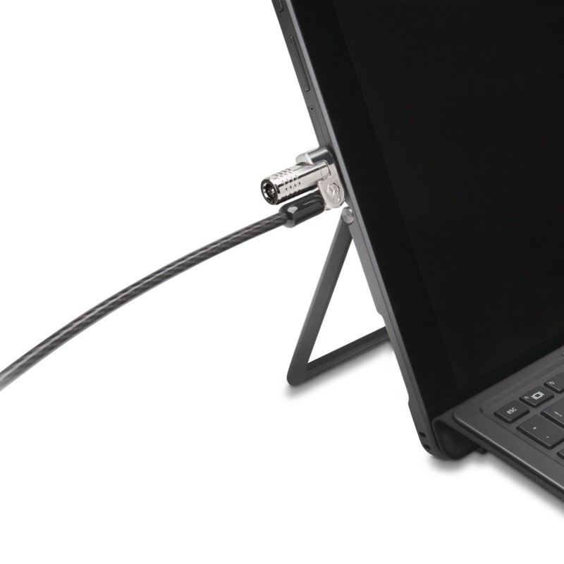 CABLU securitate KENSINGTON pt. notebook slot Nano, cheie standard, conectare directa,1.8m, cablu otel carbon, 5mm, permite pivotare si rotire cablu, 