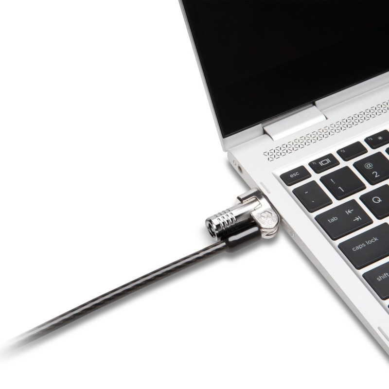 CABLU securitate KENSINGTON pt. notebook slot Nano, cheie standard, conectare directa,1.8m, cablu otel carbon, 5mm, permite pivotare si rotire cablu, 