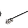 CABLU securitate KENSINGTON pt. notebook slot Nano, cheie standard, conectare directa,1.8m, cablu otel carbon, 5mm, permite pivotare si rotire cablu, 