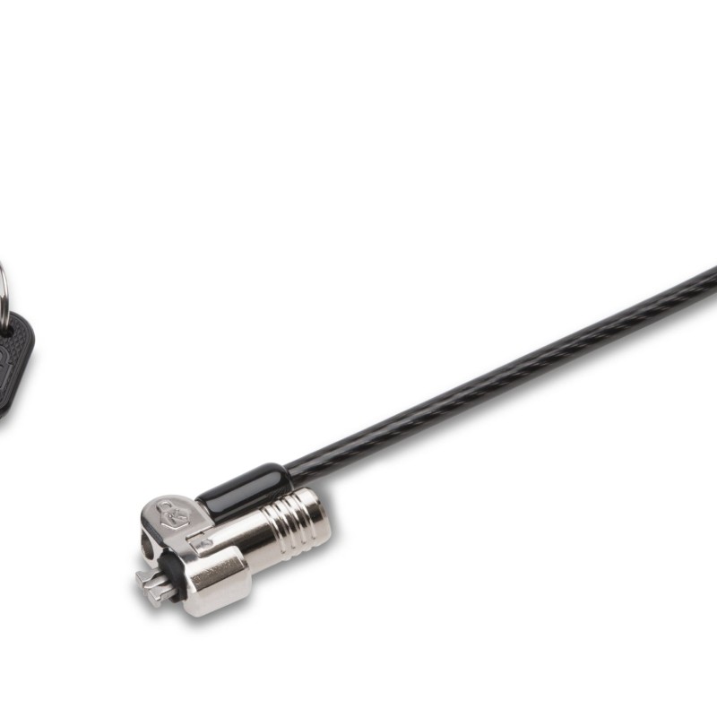 CABLU securitate KENSINGTON pt. notebook slot Nano, cheie standard, conectare directa,1.8m, cablu otel carbon, 5mm, permite pivotare si rotire cablu, 