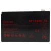 ACUMULATOR UPS SPACER 12V /  9Ah, dimensiuni: 151x66x96mm, inaltime+terminal: 102mm, terminal F2(T2), SP-BAT-12V9AH, 