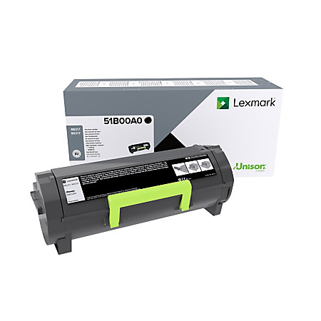 Toner Original Lexmark Black, 51B00A0, pentru MS|MX317, 2.5K, (timbru verde 1.2 lei) , 