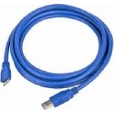 CABLU alimentare si date GEMBIRD, USB 3.0 (T) la Micro-USB 3.0 (T), 1.8m, albastru, 