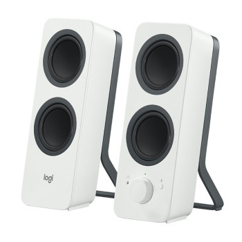 BOXE LOGITECH 2.0, RMS:  5W (2 x 2.5w), bluetooth, albe, 