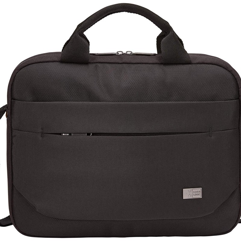 GEANTA CASE LOGIC, pt. notebook de max. 11.6 inch, 1 compartiment, buzunar frontal x 2, waterproof, poliester, negru, 