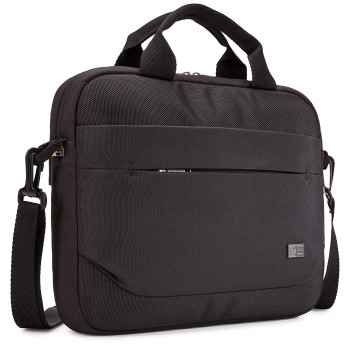 GEANTA CASE LOGIC, pt. notebook de max. 11.6 inch, 1 compartiment, buzunar frontal x 2, waterproof, poliester, negru, 