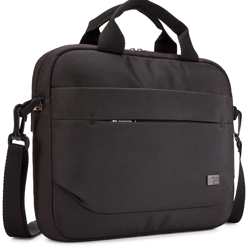 GEANTA CASE LOGIC, pt. notebook de max. 11.6 inch, 1 compartiment, buzunar frontal x 2, waterproof, poliester, negru, 