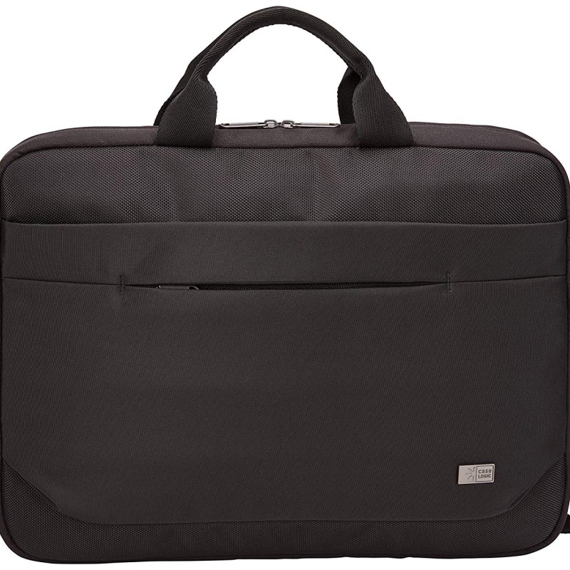 GEANTA CASE LOGIC, pt. notebook de max. 15.6 inch, 1 compartiment, buzunar frontal x 2, waterproof, poliester, negru, 