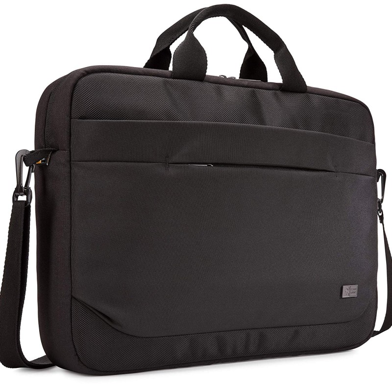 GEANTA CASE LOGIC, pt. notebook de max. 15.6 inch, 1 compartiment, buzunar frontal x 2, waterproof, poliester, negru, 