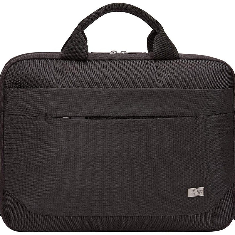 GEANTA CASE LOGIC, pt. notebook de max. 14 inch, 1 compartiment, buzunar frontal x 2, waterproof, poliester, negru, 
