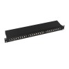 PATCH PANEL LOGILINK 24 porturi, STP, Cat6, 1U pentru rack 19