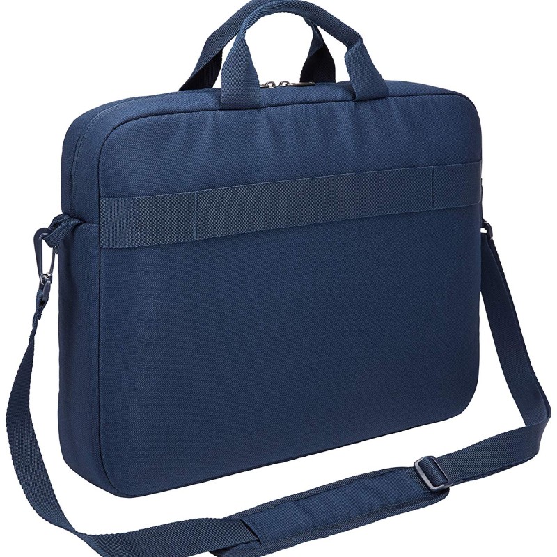 GEANTA CASE LOGIC, pt. notebook de max. 15.6 inch, 1 compartiment, buzunar frontal x 2, waterproof, poliester, albastru, 