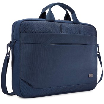 GEANTA CASE LOGIC, pt. notebook de max. 15.6 inch, 1 compartiment, buzunar frontal x 2, waterproof, poliester, albastru, 
