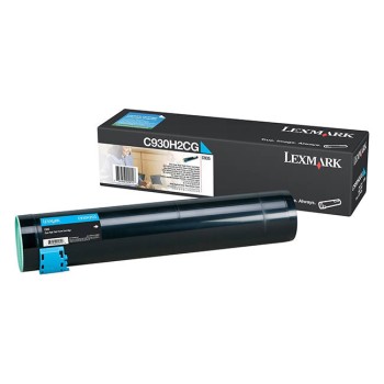 Toner Original Lexmark Cyan, C930H2CG, pentru C935 series, 24K, (timbru verde 1.2 lei) , 