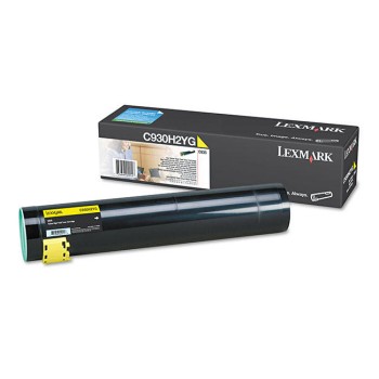 Toner Original Lexmark Yellow, C930H2YG, pentru C935 series, 24K, (timbru verde 1.2 lei) , 