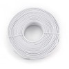 ROLA CABLU telefonic GEMBIRD, 100m, Litat, 4 fire, flat, white, 