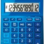 Calculator de birou CANON, LS-123K BL, ecran 12 digiti, alimentare solara si baterie, display LCD, functie business, tax si conversie moneda, albastru, 