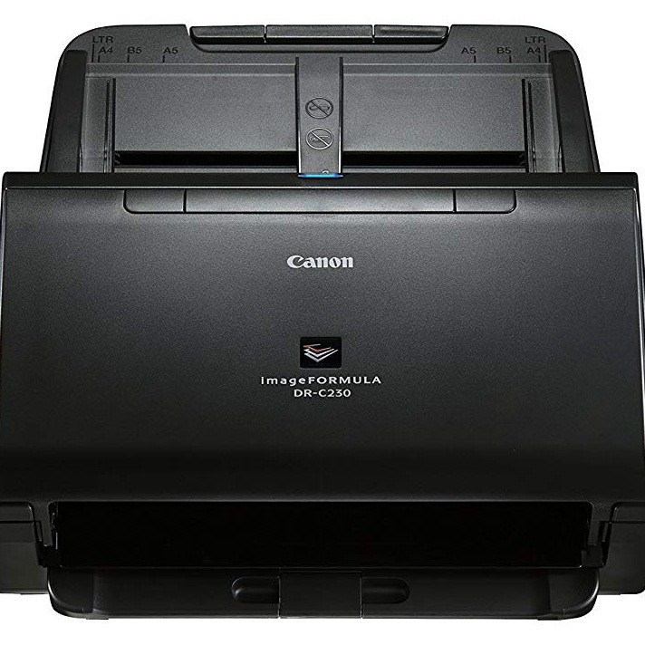 SCANNER CANON DRC230, A4, tip sheetfed, duplex, viteza de scanare: Alb-negru : 30 ppm/60ipm, Color: 30ppm/60ipm, rez. optica 600dpi, senzor CIS, alimentator 60 coli, 