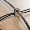 CABLU securitate KENSINGTON pt. PC si periferice slot standard,cheie standard,conectare directa,permite securizare si ancorare,2.4m,otel carbon,5mm, 