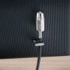 CABLU securitate KENSINGTON pt. PC si periferice slot standard,cheie standard,conectare directa,permite securizare si ancorare,2.4m,otel carbon,5mm, 