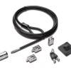 CABLU securitate KENSINGTON pt. PC si periferice slot standard,cheie standard,conectare directa,permite securizare si ancorare,2.4m,otel carbon,5mm, 