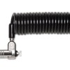 CABLU securitate KENSINGTON pt. notebook slot standard,cheie standard,conectare directa, 1.8m,cablu otel retractabil, 10mm,permite rot,teh Hidden Pin,