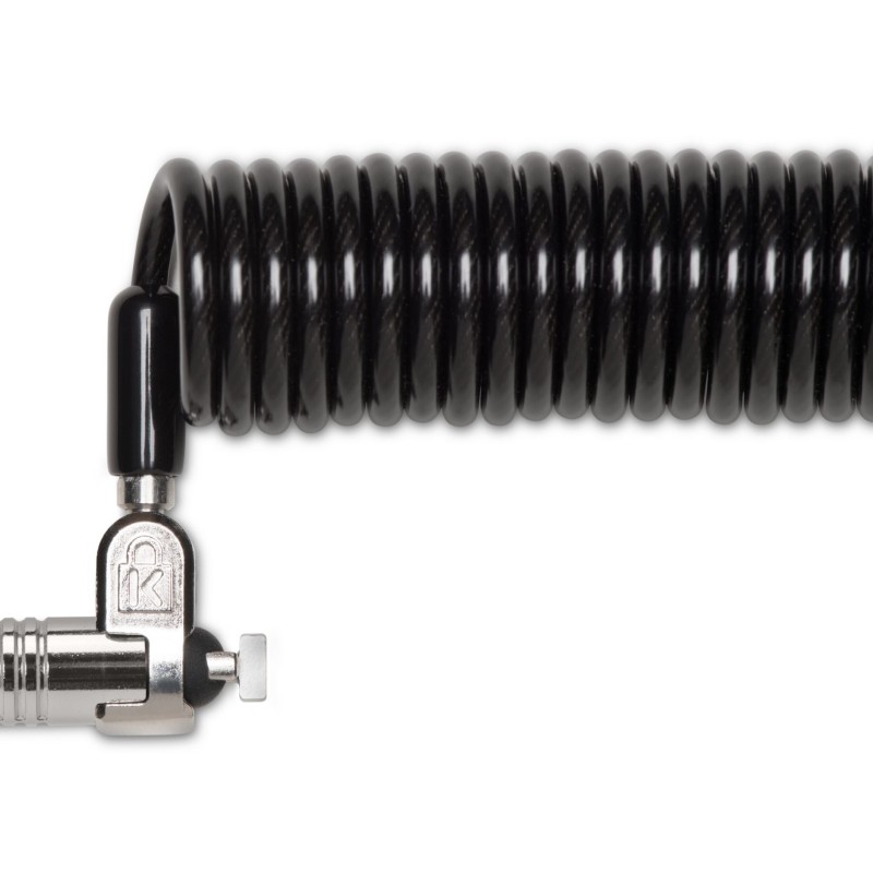 CABLU securitate KENSINGTON pt. notebook slot standard,cheie standard,conectare directa, 1.8m,cablu otel retractabil, 10mm,permite rot,teh Hidden Pin,