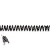 CABLU securitate KENSINGTON pt. notebook slot standard,cheie standard,conectare directa, 1.8m,cablu otel retractabil, 10mm,permite rot,teh Hidden Pin,
