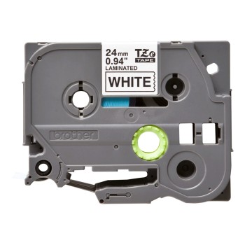 Banda Laminata Original Brother Black on White, TZE251, pentru P-Touch D600VP|E550WVP|P700|P750W, 24mm x 8m, incl.TV 0 RON, 
