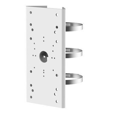 ACCESORII camere supraveghere HIKVISION, suport  pt. camere dome si brat pendant, montare pe stalp, otel inoxidabil si aliaj aluminiu, 127 x 46 x 250 mm, 