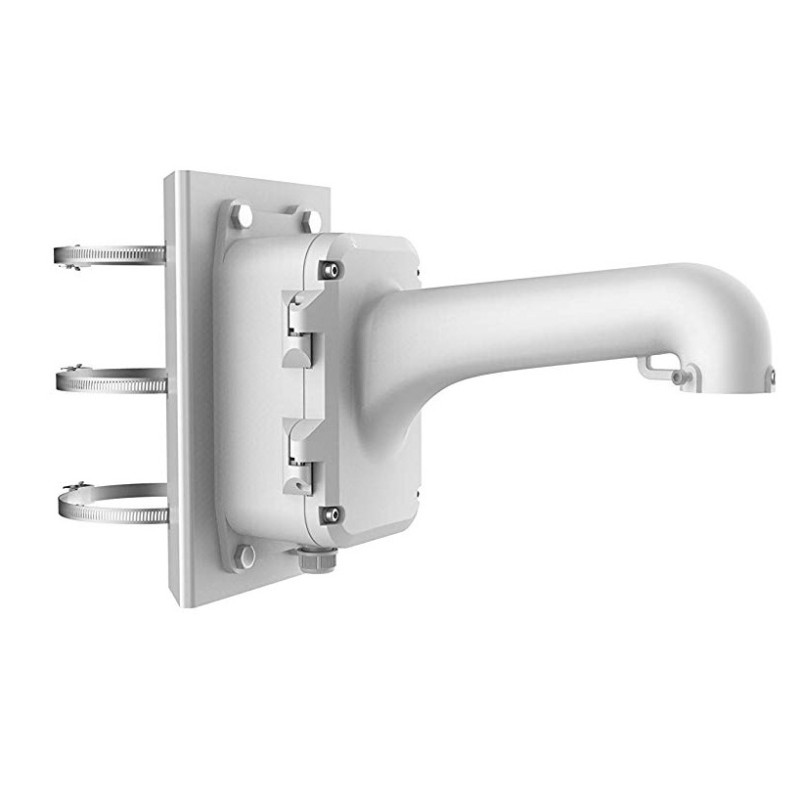 ACCESORII camere supraveghere HIKVISION, suport  pt. camere dome, montare pe stalp, aliaj aluminiu, 170.7 x 261.8 x 355.5 mm, 