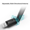 ADAPTOR RETEA TP-LINK AC600, extern wireless 2.4 GHz | 5 GHz, USB 2.0, port, 433 Mbps, antena externa x 1, 