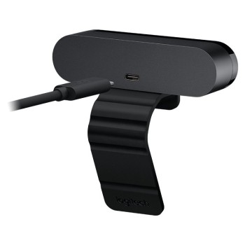 CAMERA  web LOGITECH BRIO, 4K UHD rez 3840 x 2160, USB 3.0, microfon, negru, 